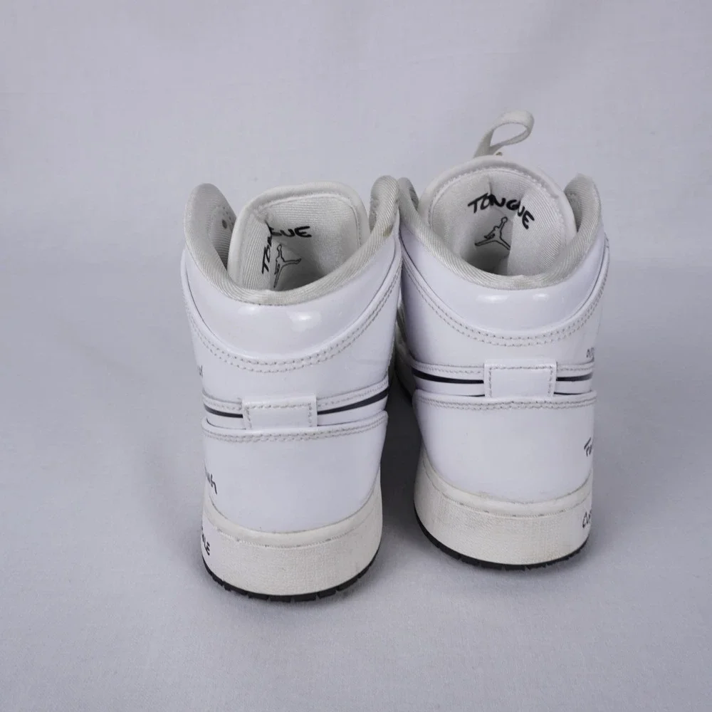 NIKE Air Jordan 1 Mid GS 'Schematic' Big Kid's Basketball Shoes Size 6Y